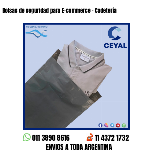 Bolsas de seguridad para E-commerce – Cadetería