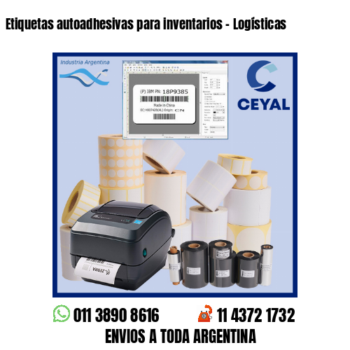 Etiquetas autoadhesivas para inventarios – Logísticas