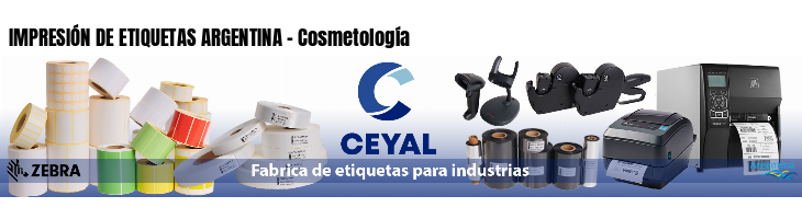 IMPRESIÓN DE ETIQUETAS ARGENTINA - Cosmetología