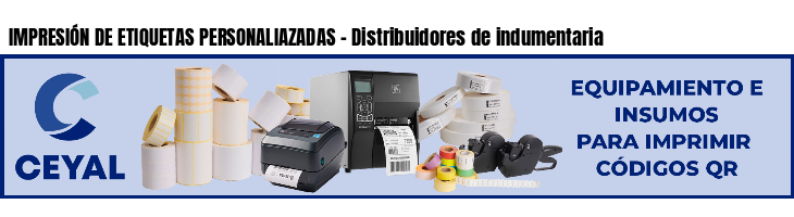 IMPRESIÓN DE ETIQUETAS PERSONALIAZADAS - Distribuidores de indumentaria