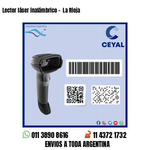 Lector láser inalámbrico –  La Rioja