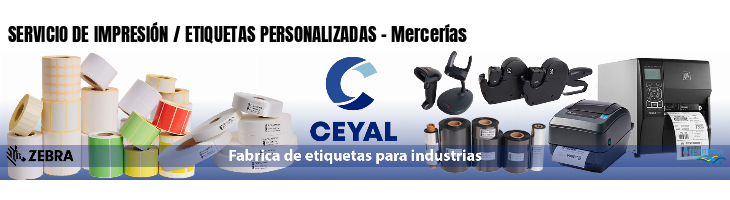 SERVICIO DE IMPRESIÓN / ETIQUETAS PERSONALIZADAS - Mercerías