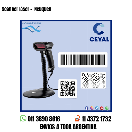 Scanner láser –  Neuquen