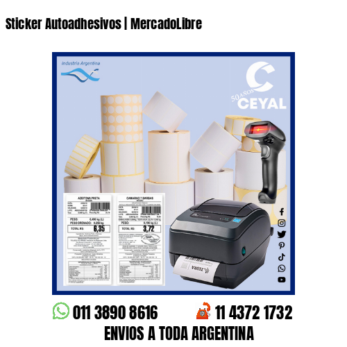 Sticker Autoadhesivos | MercadoLibre