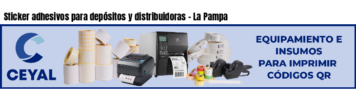 Sticker adhesivos para depósitos y distribuidoras - La Pampa