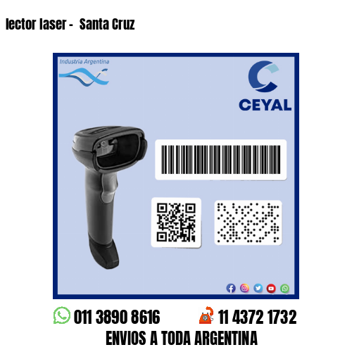 lector laser –  Santa Cruz