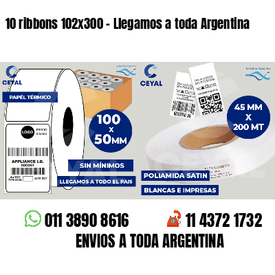 10 ribbons 102x300 - Llegamos a toda Argentina