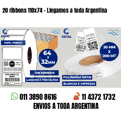 20 ribbons 110x74 - Llegamos a toda Argentina