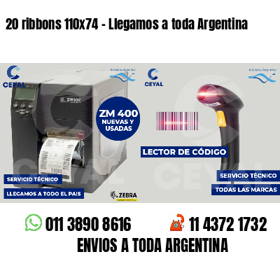 20 ribbons 110x74 - Llegamos a toda Argentina