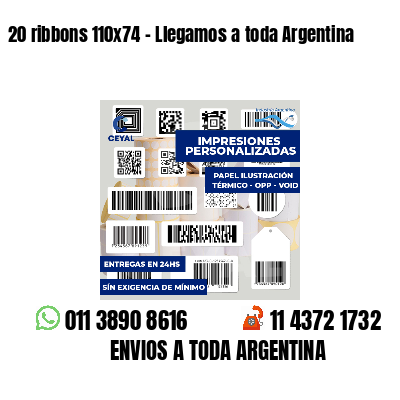 20 ribbons 110x74 - Llegamos a toda Argentina