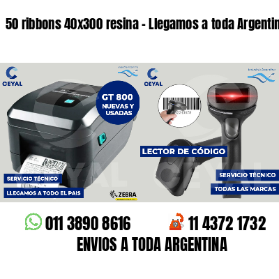 50 ribbons 40x300 resina - Llegamos a toda Argentina