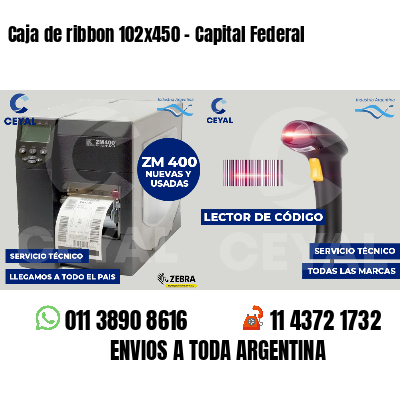 Caja de ribbon 102x450 - Capital Federal