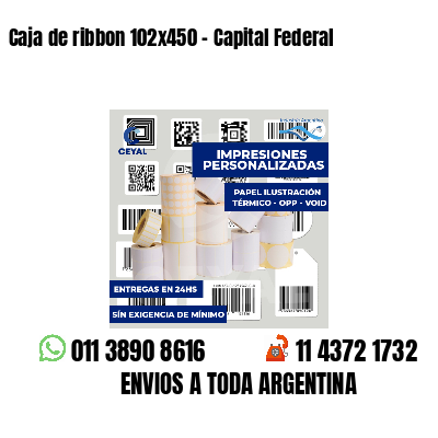 Caja de ribbon 102x450 - Capital Federal