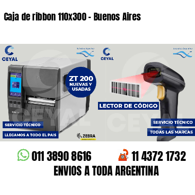 Caja de ribbon 110x300 - Buenos Aires