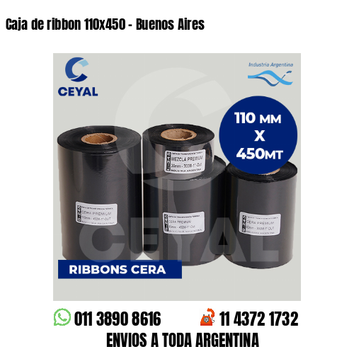 Caja de ribbon 110x450 - Buenos Aires