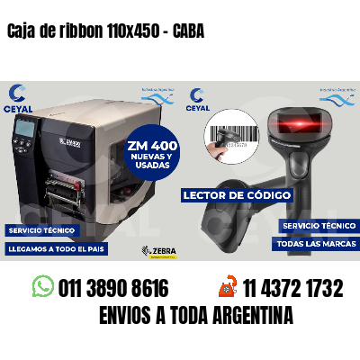 Caja de ribbon 110x450 - CABA