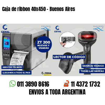 Caja de ribbon 40x450 - Buenos Aires