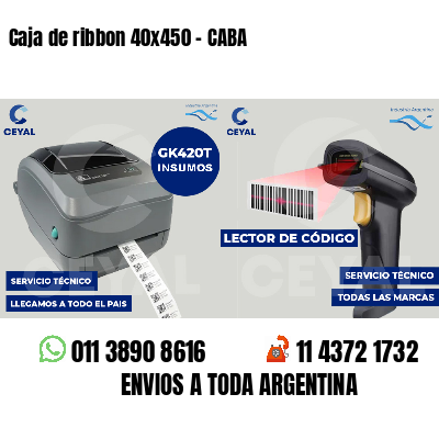 Caja de ribbon 40x450 - CABA