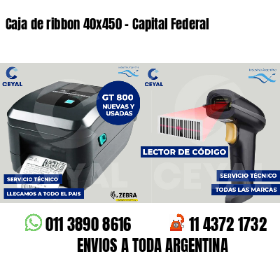 Caja de ribbon 40x450 - Capital Federal