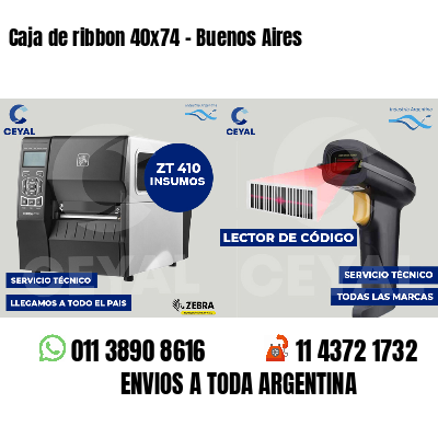 Caja de ribbon 40x74 - Buenos Aires