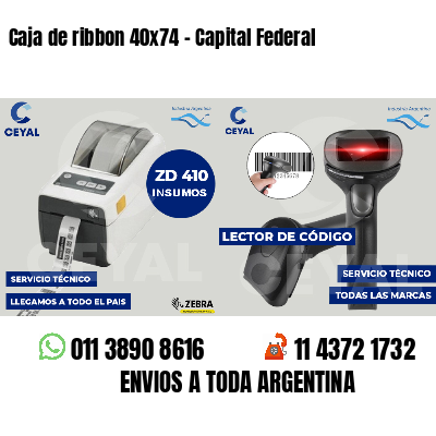 Caja de ribbon 40x74 - Capital Federal