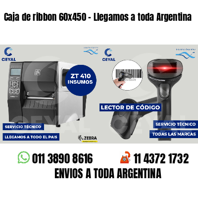 Caja de ribbon 60x450 - Llegamos a toda Argentina