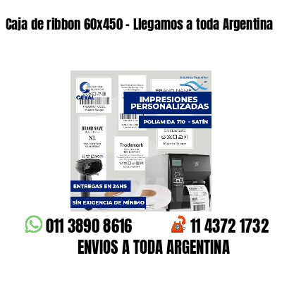 Caja de ribbon 60x450 - Llegamos a toda Argentina