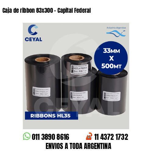 Caja de ribbon 83×300 – Capital Federal