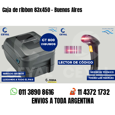 Caja de ribbon 83x450 - Buenos Aires