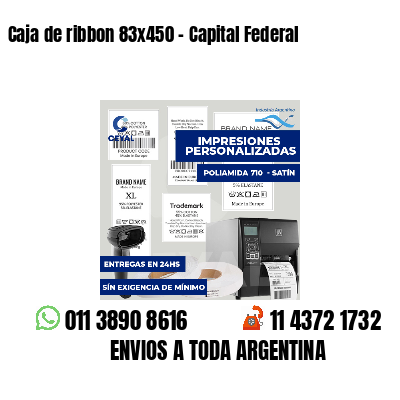 Caja de ribbon 83x450 - Capital Federal