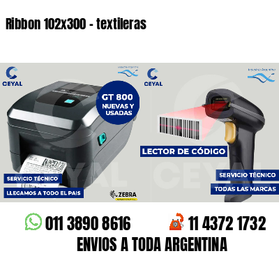 Ribbon 102x300 - textileras