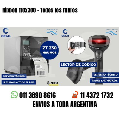 Ribbon 110x300 - Todos los rubros