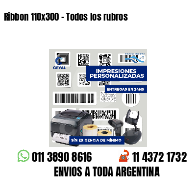 Ribbon 110x300 - Todos los rubros