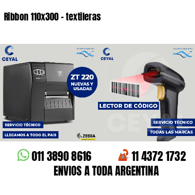 Ribbon 110x300 - textileras