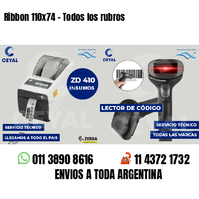 Ribbon 110x74 - Todos los rubros