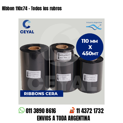 Ribbon 110x74 - Todos los rubros