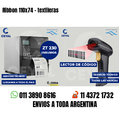 Ribbon 110x74 - textileras