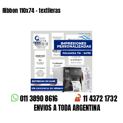 Ribbon 110x74 - textileras