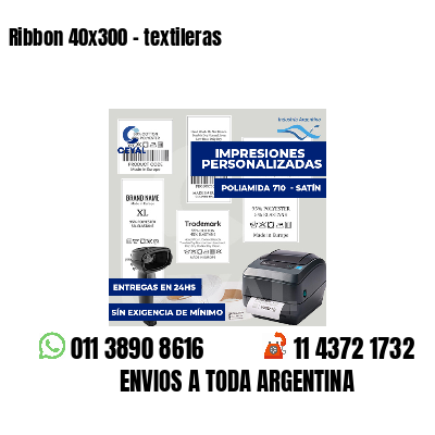 Ribbon 40x300 - textileras