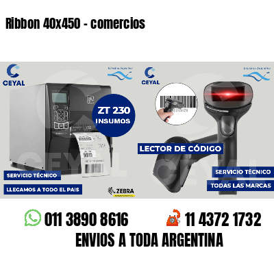 Ribbon 40x450 - comercios