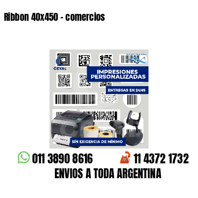 Ribbon 40x450 - comercios