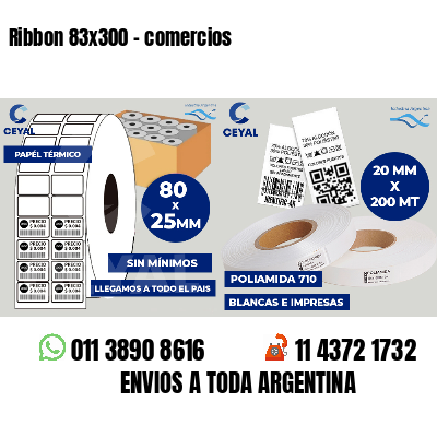 Ribbon 83x300 - comercios