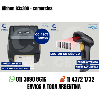 Ribbon 83x300 - comercios