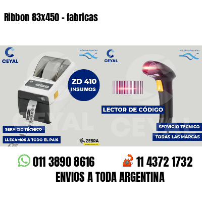 Ribbon 83x450 - fabricas