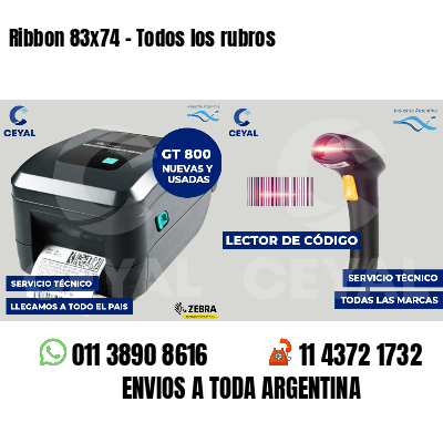 Ribbon 83x74 - Todos los rubros