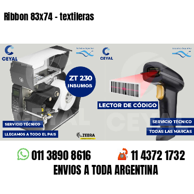 Ribbon 83x74 - textileras