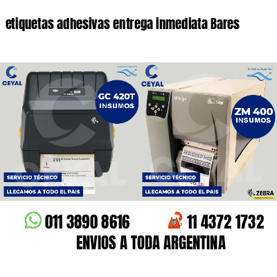 etiquetas adhesivas entrega inmediata Bares