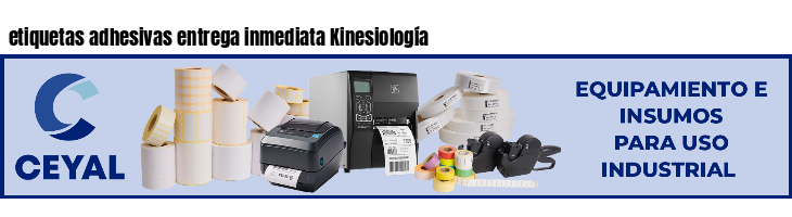 etiquetas adhesivas entrega inmediata Kinesiología