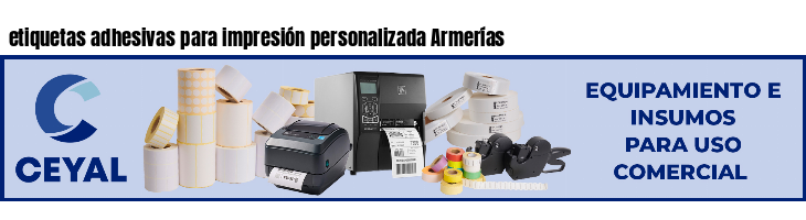 etiquetas adhesivas para impresión personalizada Armerías