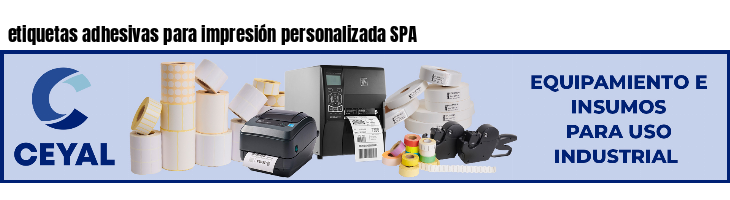 etiquetas adhesivas para impresión personalizada SPA